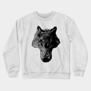 Head coyote Crewneck Sweatshirt